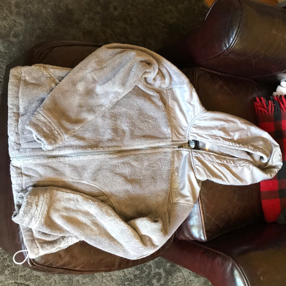 Gray north face jacket